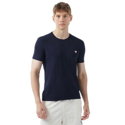 Guess Cnre Mid Organicetch 180 Erkek Lacivert T-Shirt Guess Cnre Mid Organicetch 180 Erkek Lacivert T-Shirt