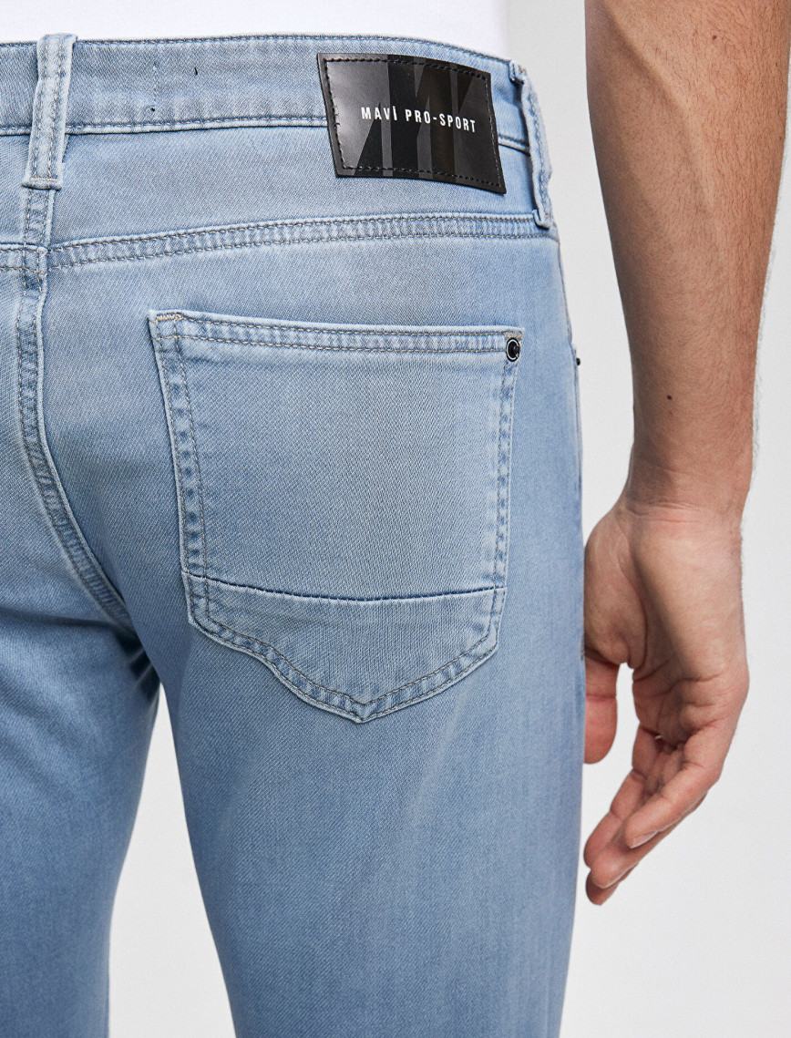 Mavi Jake Pro Sport Puslu Açık Mavi Jean Pantolon 0042286934