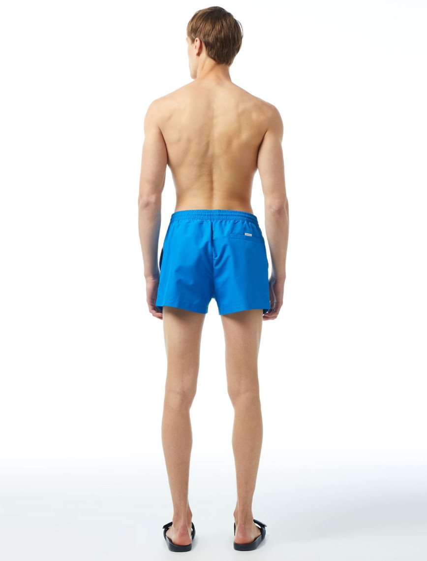 Calvin Klein Core Logo Tape Erkek Mavi Deniz Şortu Calvin Klein Core Logo Tape Erkek Mavi Deniz Şortu