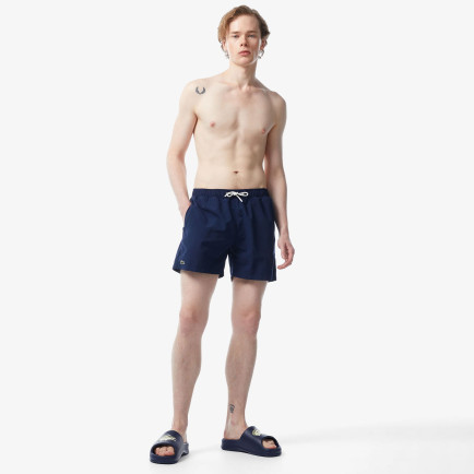 Lacoste Erkek Baskılı Lacivert Mayo Şort Lacoste Erkek Baskılı Lacivert Mayo Şort