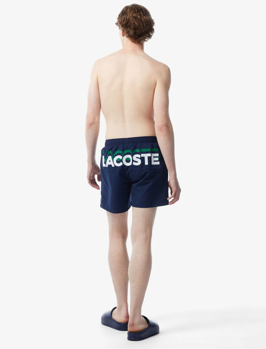 Lacoste Erkek Baskılı Lacivert Mayo Şort Lacoste Erkek Baskılı Lacivert Mayo Şort