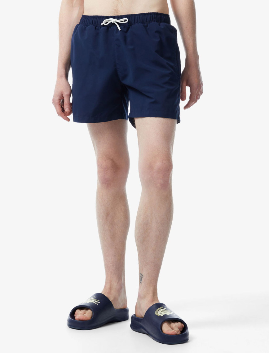 Lacoste Erkek Baskılı Lacivert Mayo Şort Lacoste Erkek Baskılı Lacivert Mayo Şort