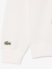 Lacoste Classic Unisex Beyaz Sweatshirt Lacoste Classic Unisex Beyaz Sweatshirt