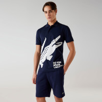 Lacoste Erkek Regular Fit Baskılı Lacivert Polo Lacoste Erkek Regular Fit Baskılı Lacivert Polo