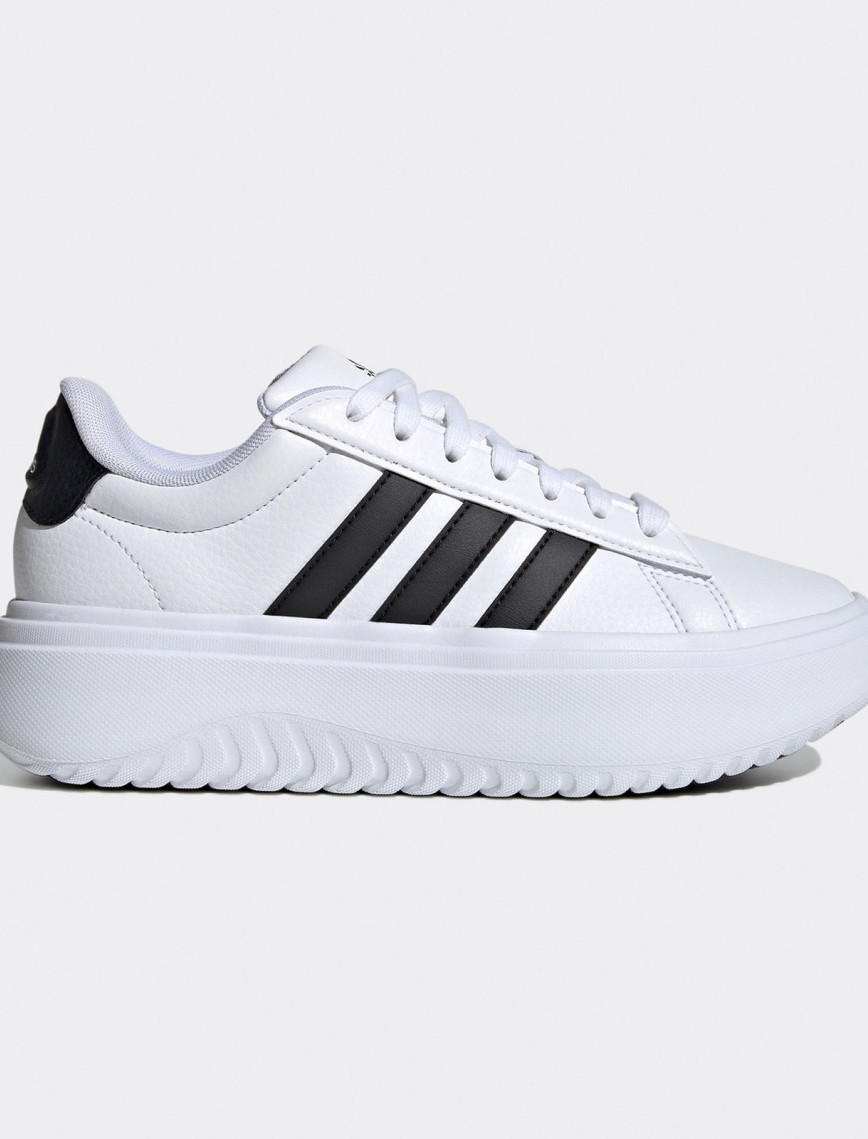 adidas Grand Court Platform Kadın Beyaz Günlük Spor Ayakkabı adidas Grand Court Platform Kadın Beyaz Günlük Spor Ayakkabı