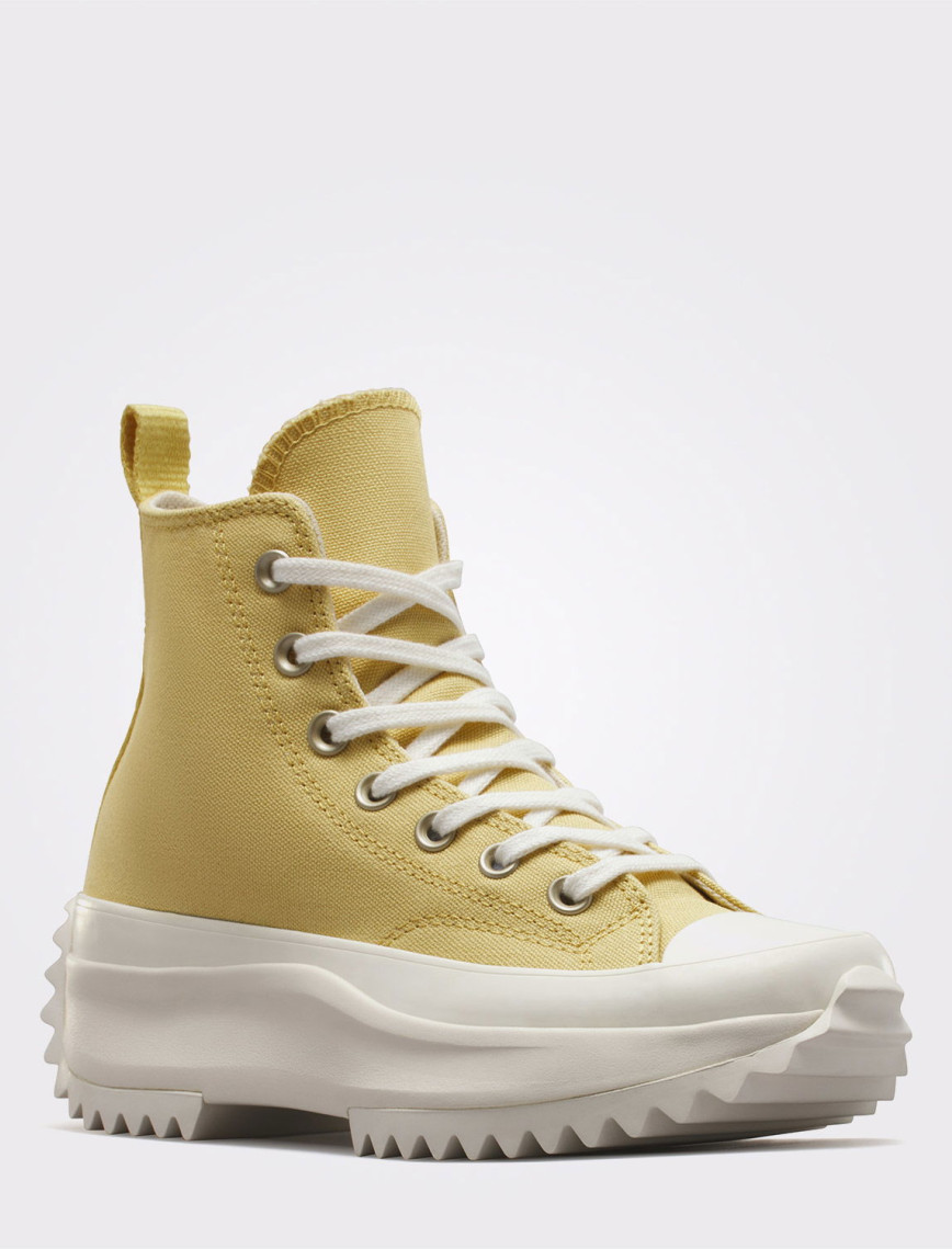 Converse Run Star Hike Unisex Sarı Platform Sneaker