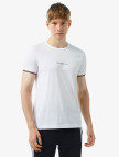 Tommy Hilfiger Logo Tipped Erkek Beyaz T-Shirt Tommy Hilfiger Logo Tipped Erkek Beyaz T-Shirt