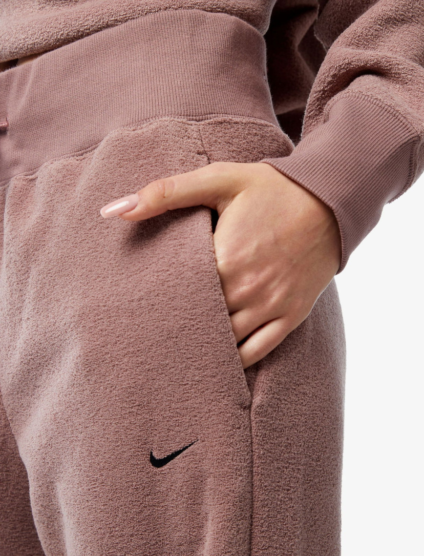 Nike Sportswear Phoenix Plush High Rise Kadın Pembe Eşofman Altı Nike Sportswear Phoenix Plush High Rise Kadın Pembe Eşofman Altı