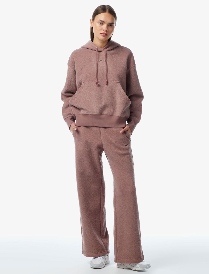 Nike Sportswear Phoenix Plush Kadın Krem Rengi Eşofman Altı Nike Sportswear Phoenix Plush Kadın Krem Rengi Eşofman Altı