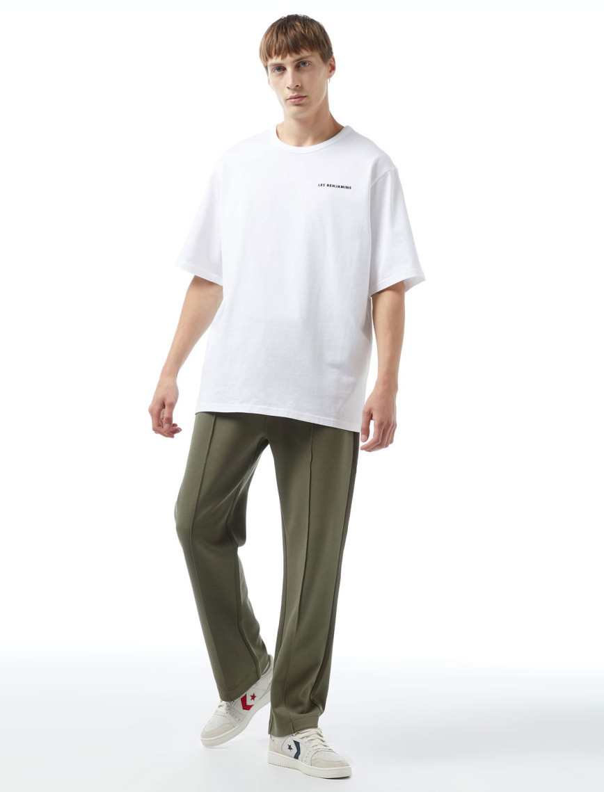 Les Benjamins 409 Erkek Beyaz T-Shirt Les Benjamins 409 Erkek Beyaz T-Shirt