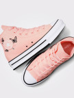 Converse Chuck Taylor All Star EVA Lift Butterflies Genç Pembe Platform Sneaker Converse Chuck Taylor All Star EVA Lift Butterflies Genç Pembe Platform Sneaker