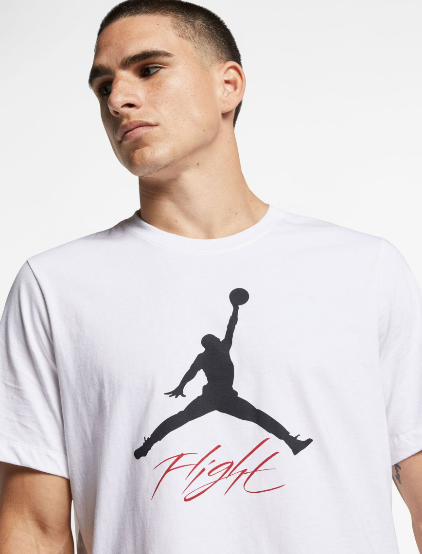 Jordan Jumpman Flight Erkek Beyaz T-Shirt
