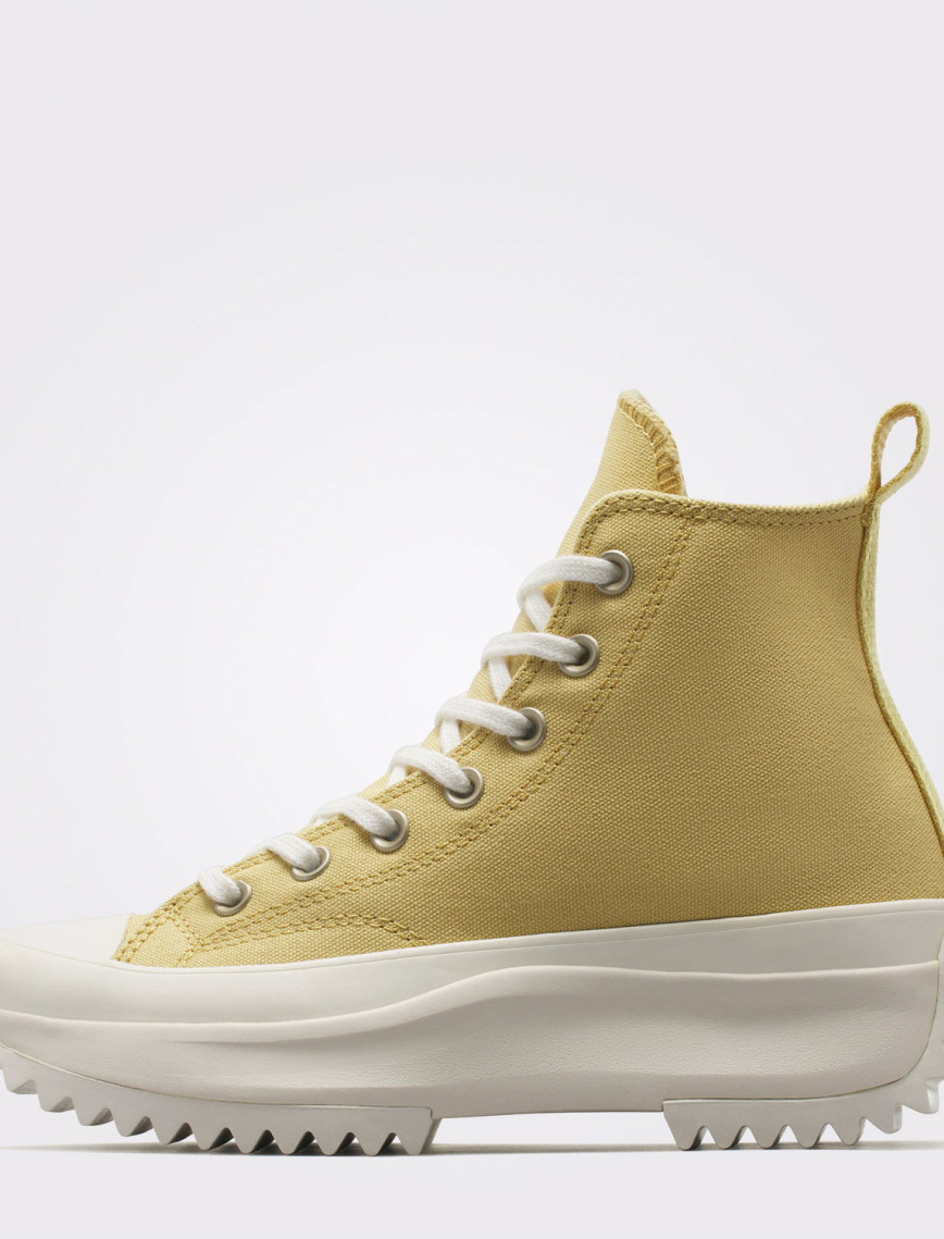 Converse Run Star Hike Unisex Sarı Platform Sneaker
