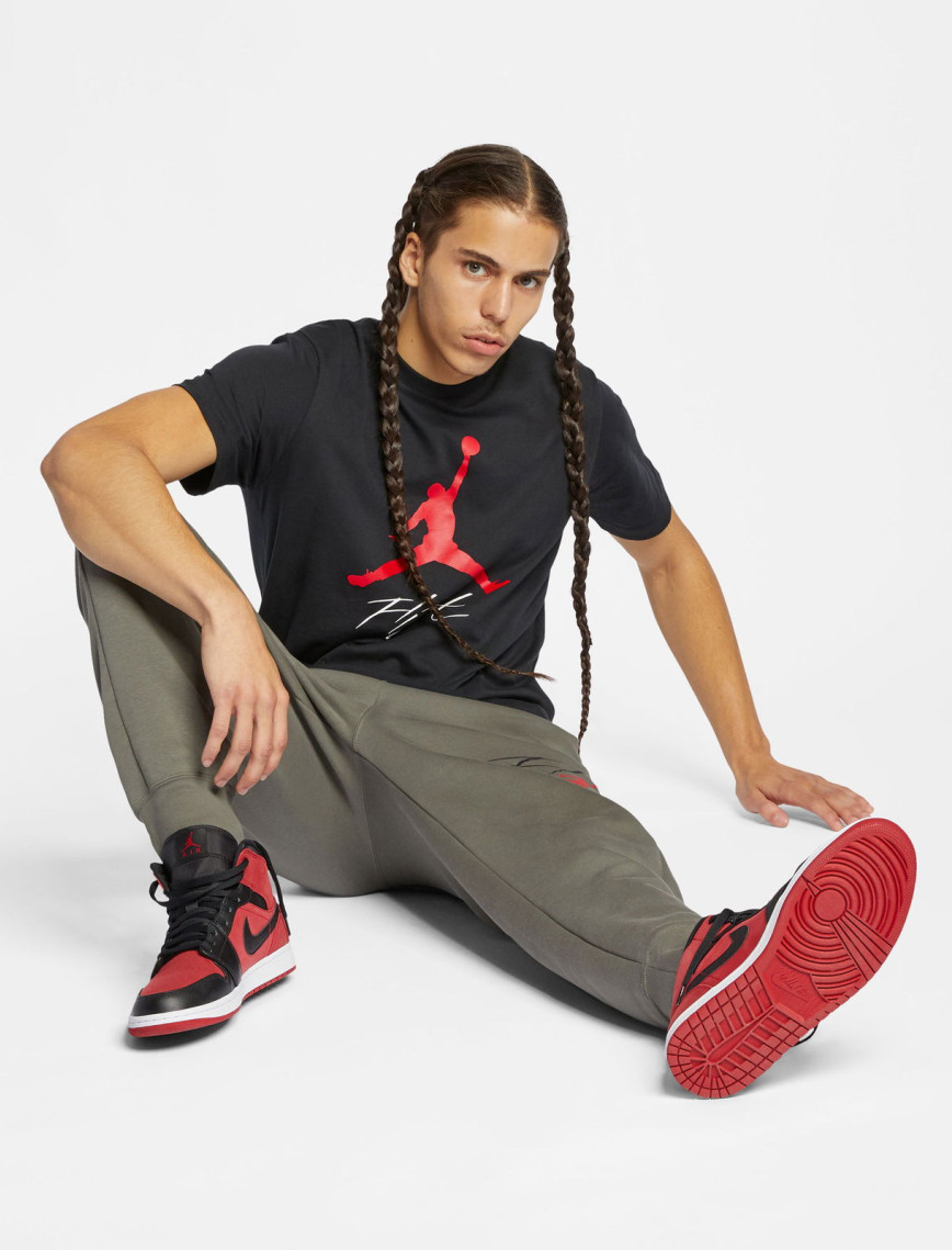 Jordan Jumpman Flight Erkek Siyah T-Shirt