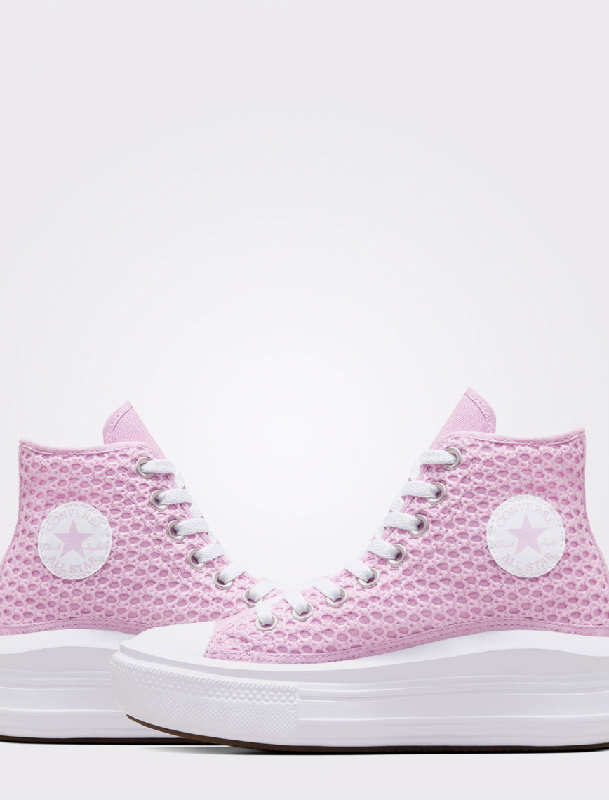 Converse Chuck Taylor All Star Move Genç Pembe Platform Sneaker Converse Chuck Taylor All Star Move Genç Pembe Platform Sneaker