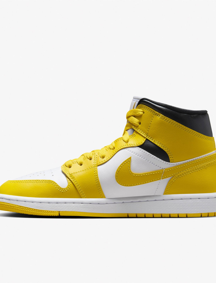 Jordan Air 1 Mid Kadın Sarı Spor Ayakkabı Jordan Air 1 Mid Kadın Sarı Spor Ayakkabı