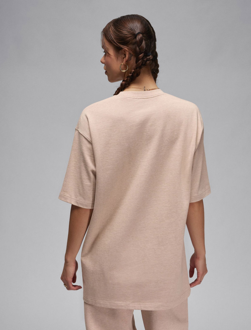 Jordan Essentials Oversize Kadın Kahverengi T-Shirt Jordan Essentials Oversize Kadın Kahverengi T-Shirt