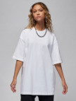 Jordan Essentials Oversize Kadın Beyaz T-Shirt Jordan Essentials Oversize Kadın Beyaz T-Shirt