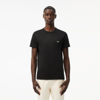 Lacoste Erkek Regular Fit Bisiklet Yaka Siyah T-Shirt Lacoste Erkek Regular Fit Bisiklet Yaka Siyah T-Shirt