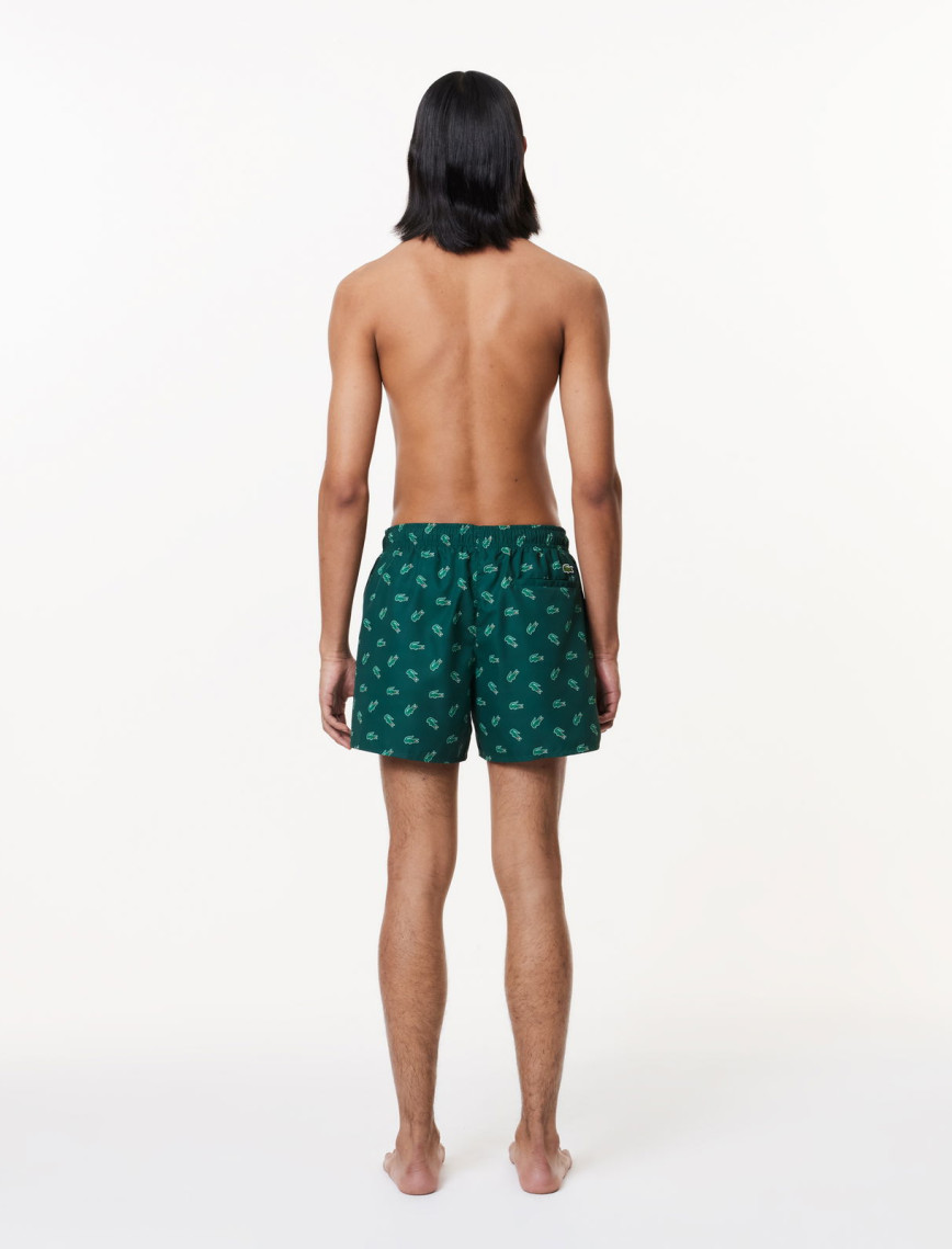 Lacoste Erkek Desenli Yeşil Mayo Lacoste Erkek Desenli Yeşil Mayo