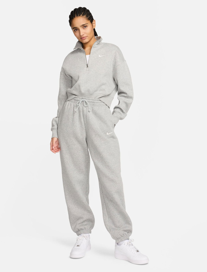 Nike Sportswear Phoenix Fleece High Rise Kadın Gri Eşofman Altı Nike Sportswear Phoenix Fleece High Rise Kadın Gri Eşofman Altı