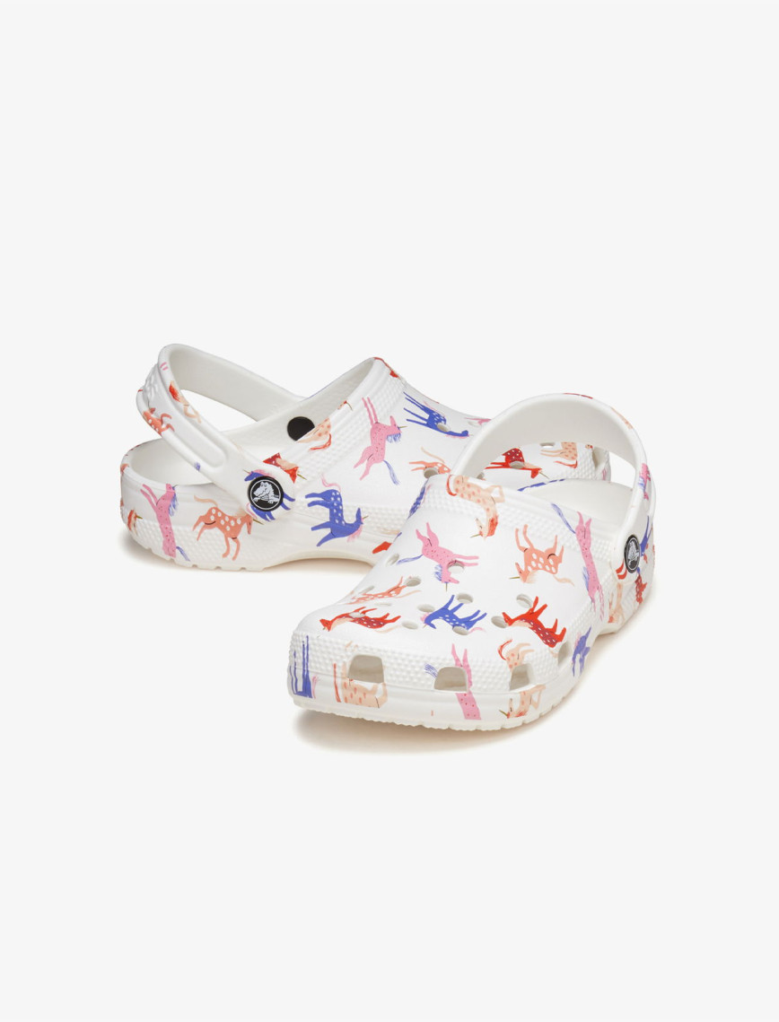 Crocs Classic Character Print T Bebek Beyaz Terlik Crocs Classic Character Print T Bebek Beyaz Terlik