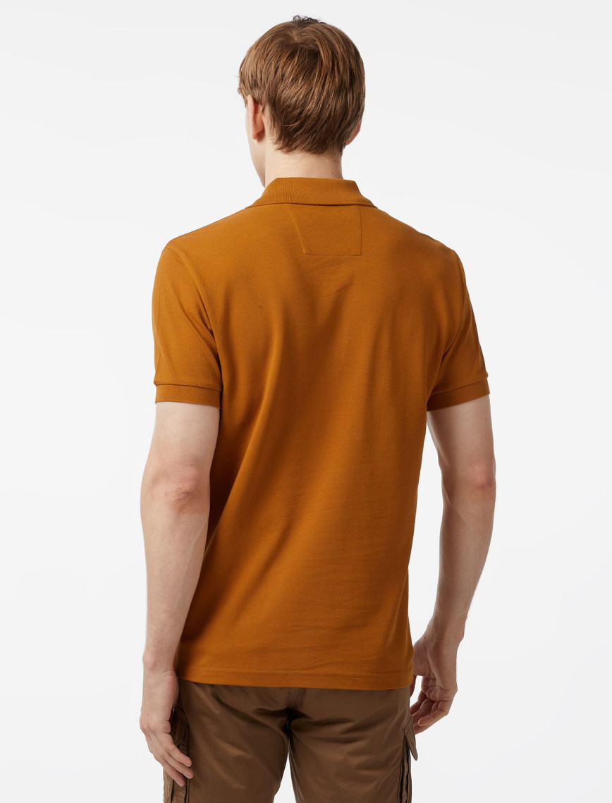 Nautica Erkek Kahverengi Classic Fit Kısa Kollu Polo Nautica Erkek Kahverengi Classic Fit Kısa Kollu Polo