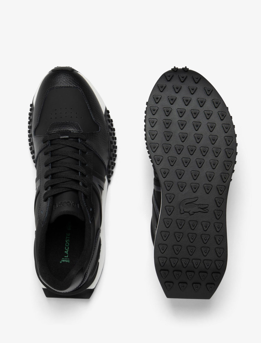 Lacoste L-Spin Deluxe Erkek Siyah Sneaker Lacoste L-Spin Deluxe Erkek Siyah Sneaker