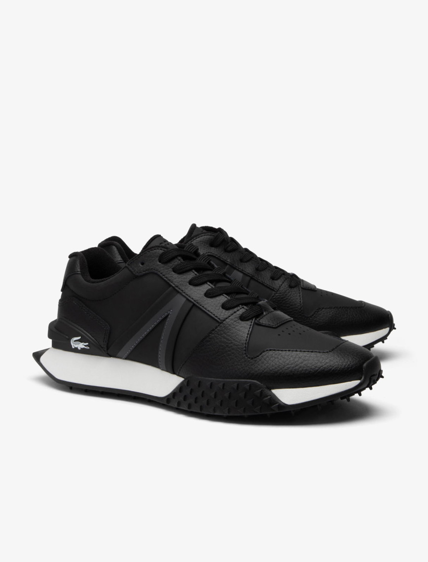 Lacoste L-Spin Deluxe Erkek Siyah Sneaker Lacoste L-Spin Deluxe Erkek Siyah Sneaker