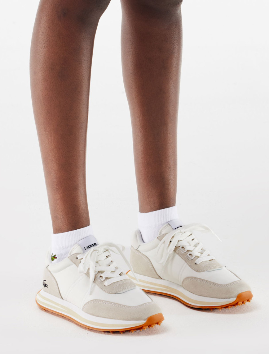 Lacoste L-Spin Kadın Bej Sneaker Lacoste L-Spin Kadın Bej Sneaker