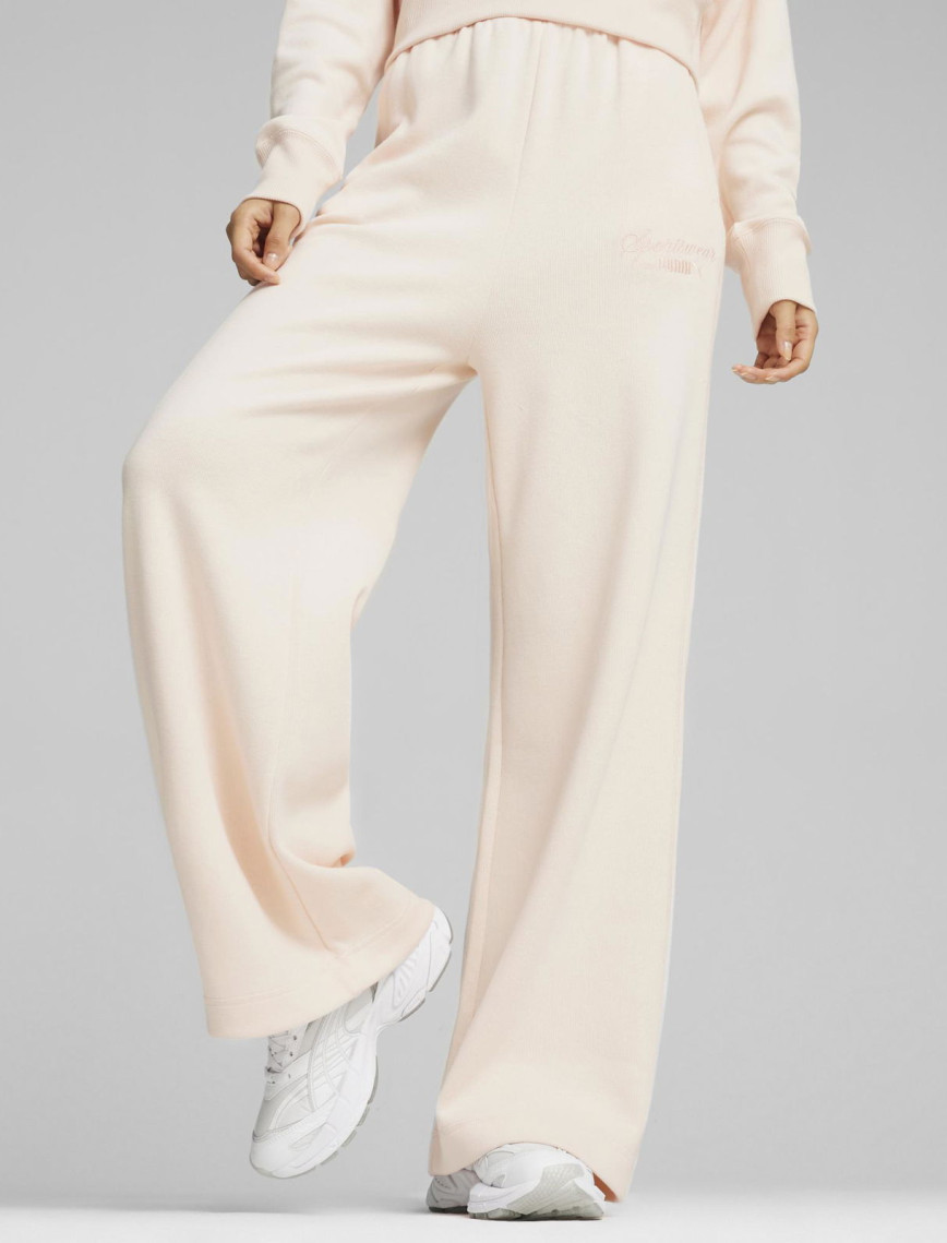 Puma Classics+ Relaxed Kadın Pembe Eşofman Altı Puma Classics+ Relaxed Kadın Pembe Eşofman Altı