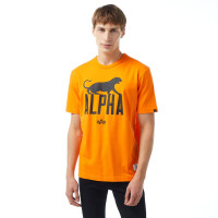 Alpha Industries Alpha Leopard Erkek Turuncu T-Shirt Alpha Industries Alpha Leopard Erkek Turuncu T-Shirt