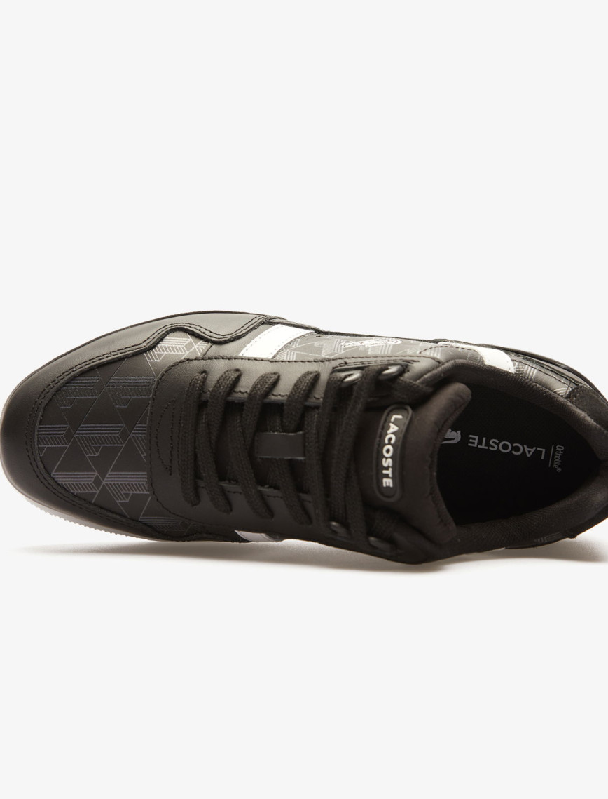 Lacoste T-Clip Kadın Siyah Sneaker Lacoste T-Clip Kadın Siyah Sneaker