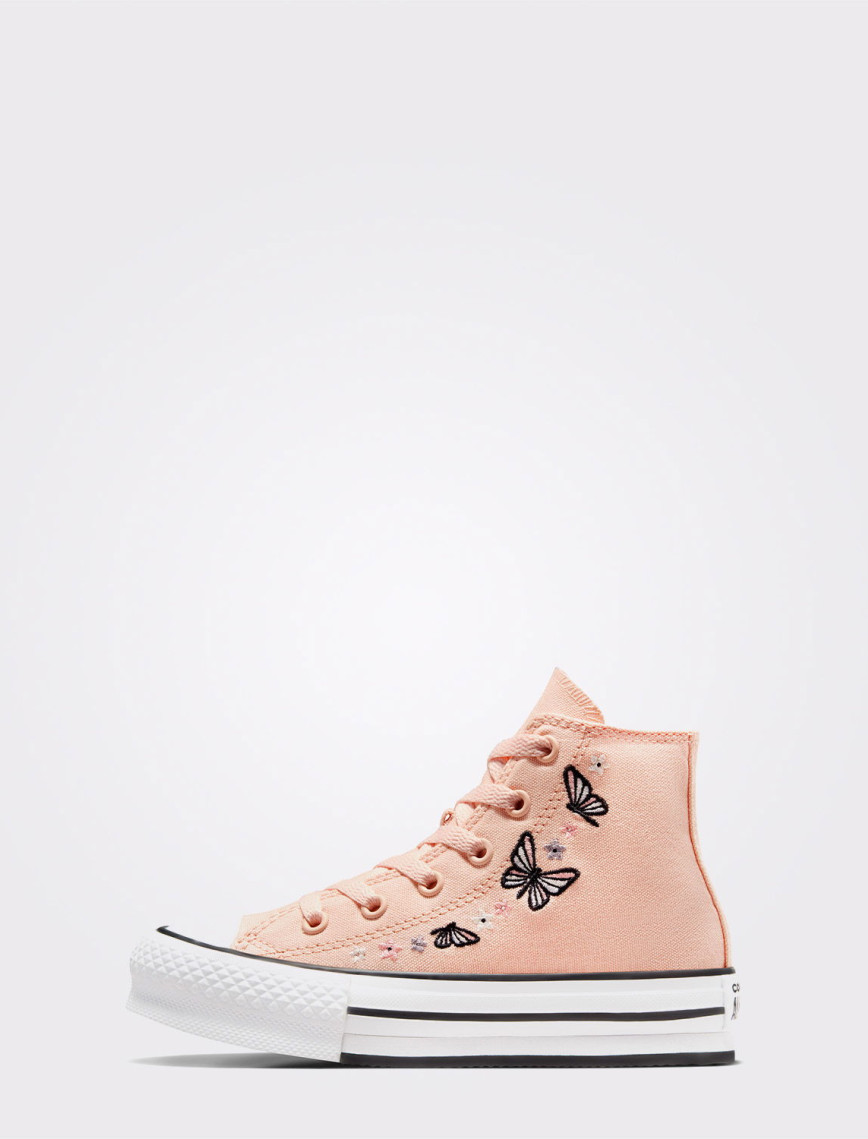 Converse Chuck Taylor All Star EVA Lift Butterflies Çocuk Pembe Platform Sneaker Converse Chuck Taylor All Star EVA Lift Butterflies Çocuk Pembe Platform Sneaker