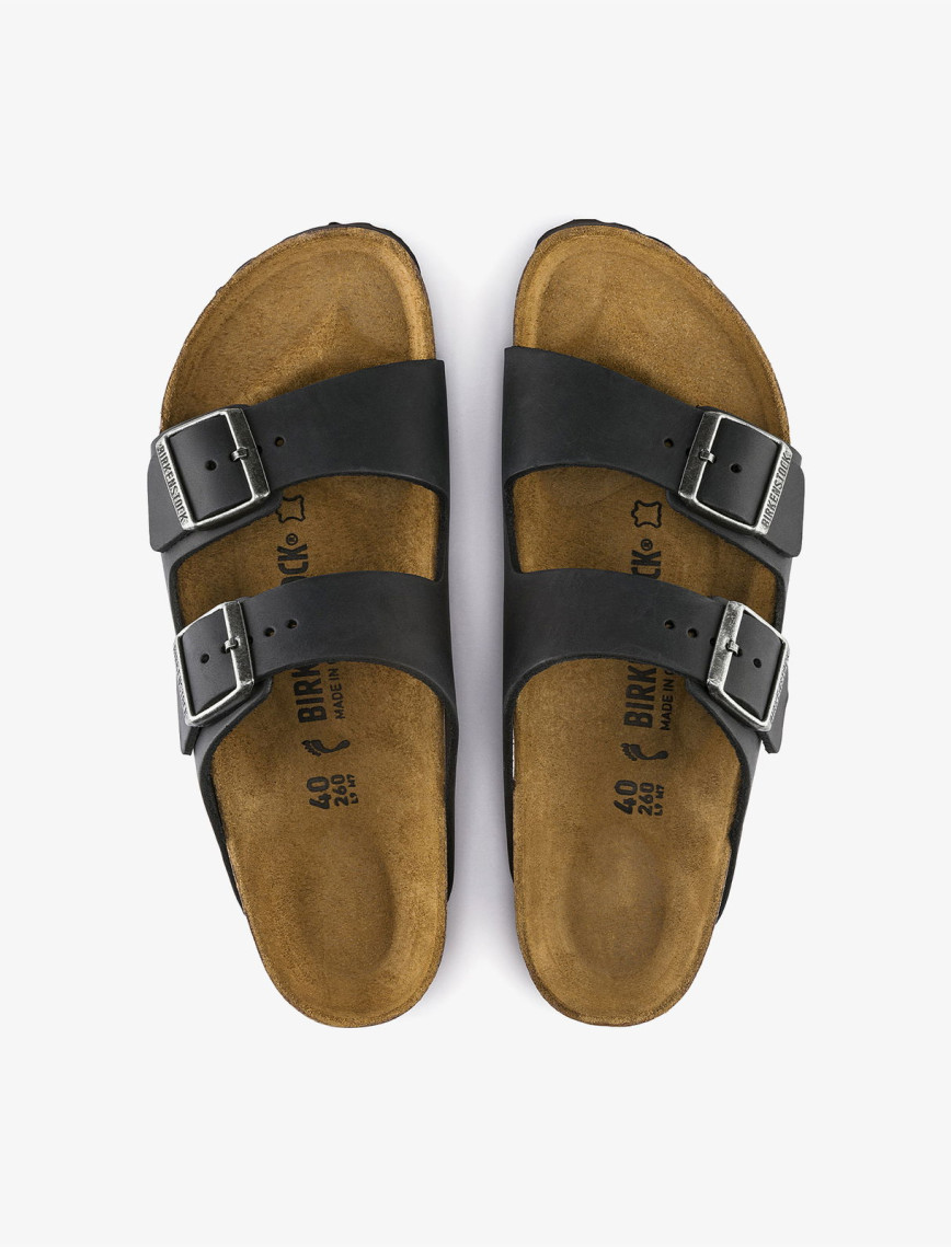 Birkenstock Arizona Leoi Unisex Siyah Terlik Birkenstock Arizona Leoi Unisex Siyah Terlik