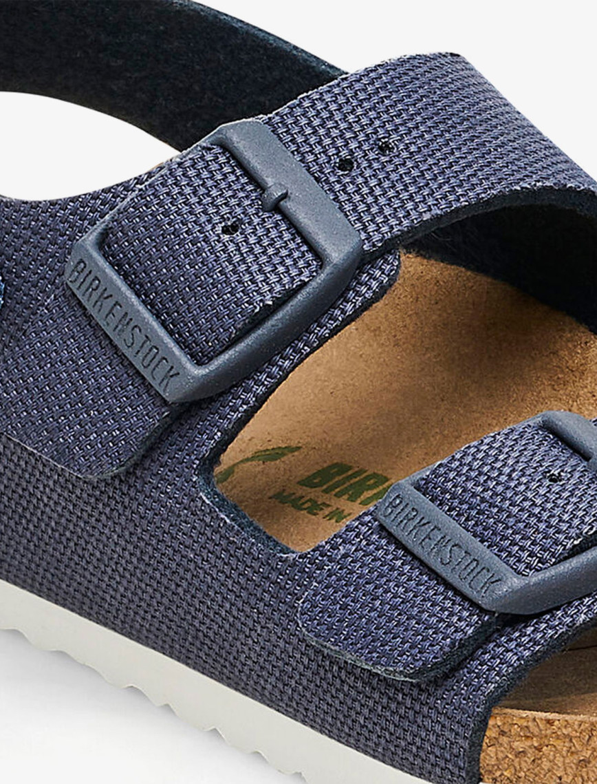 Birkenstock Milano Tex Canvas Vegan Çocuk Lacivert Sandalet Birkenstock Milano Tex Canvas Vegan Çocuk Lacivert Sandalet