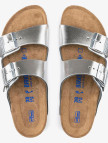 Birkenstock Arizona Sfb Nl Metallic Kadın Gümüş Rengi Terlik Birkenstock Arizona Sfb Nl Metallic Kadın Gümüş Rengi Terlik