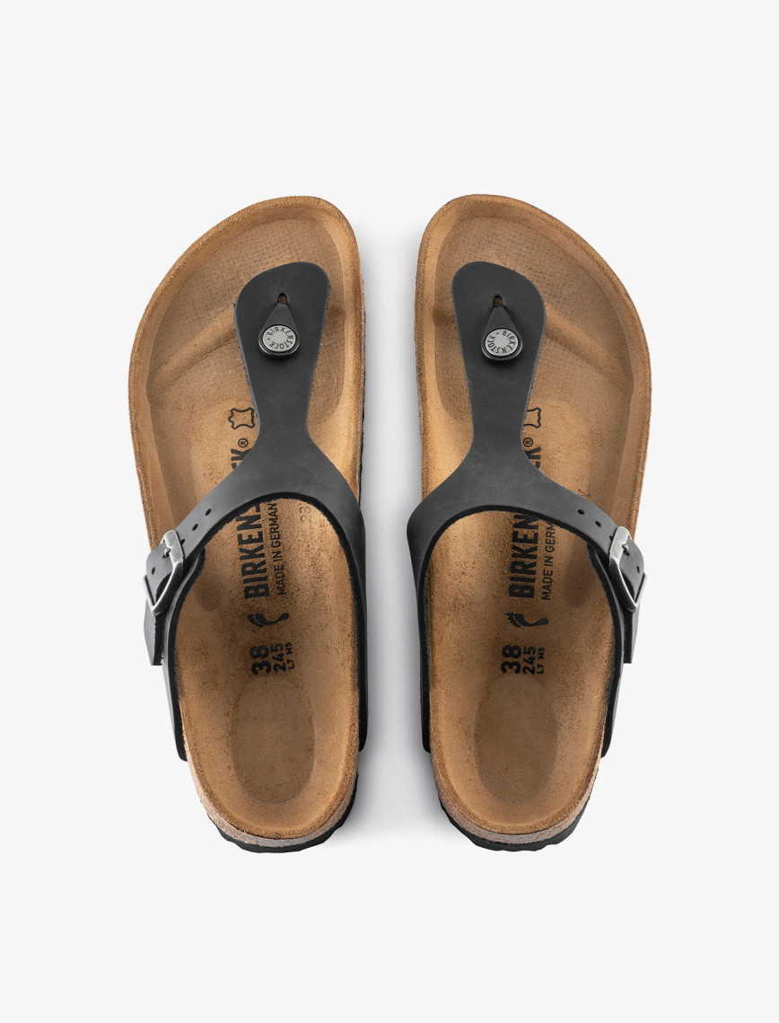 Birkenstock Gizeh Leoi Kadın Siyah Terlik Birkenstock Gizeh Leoi Kadın Siyah Terlik