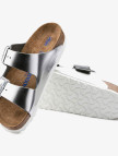 Birkenstock Arizona Sfb Nl Metallic Kadın Gümüş Rengi Terlik Birkenstock Arizona Sfb Nl Metallic Kadın Gümüş Rengi Terlik