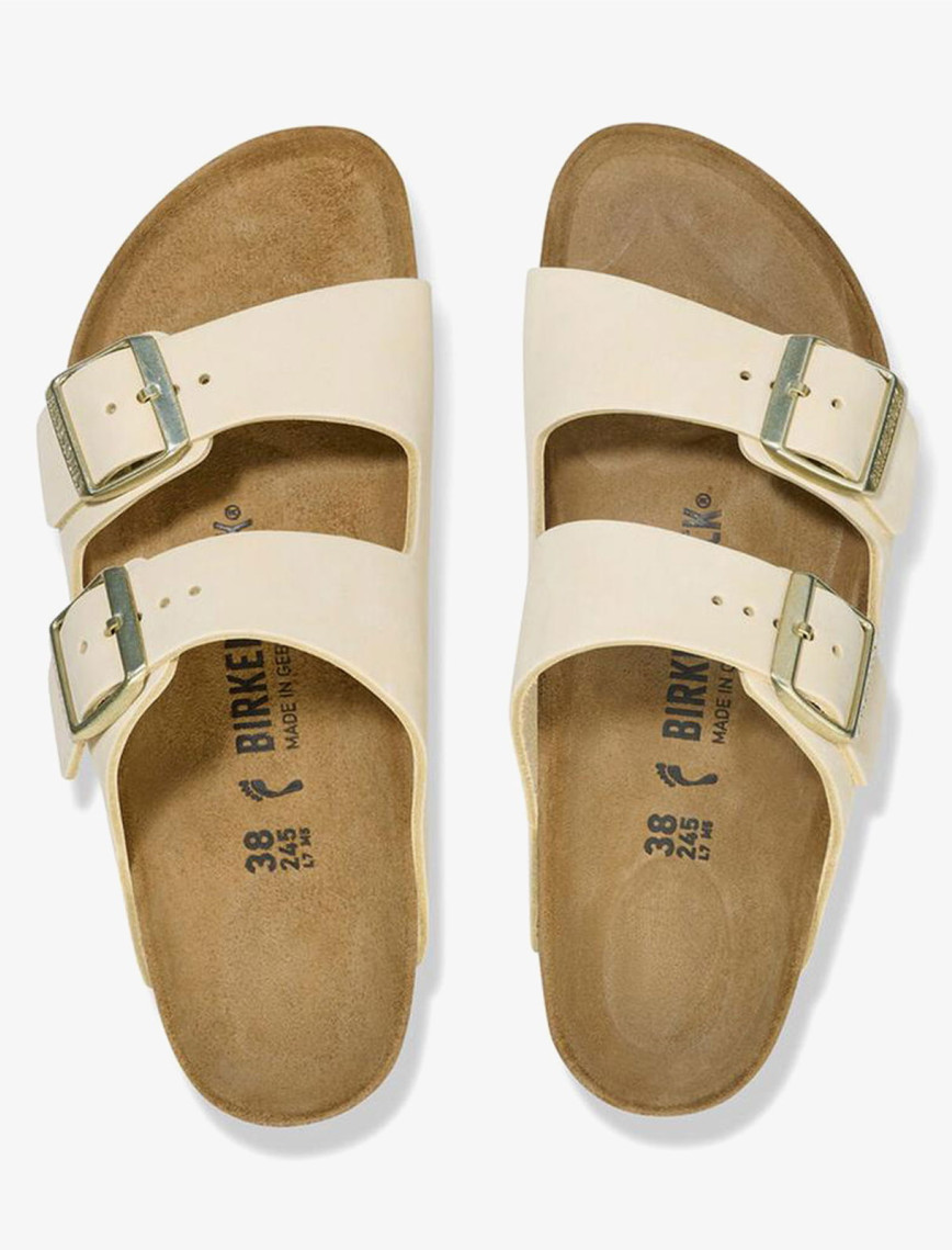 Birkenstock Arizona Nu Kadın Krem Rengi Terlik Birkenstock Arizona Nu Kadın Krem Rengi Terlik