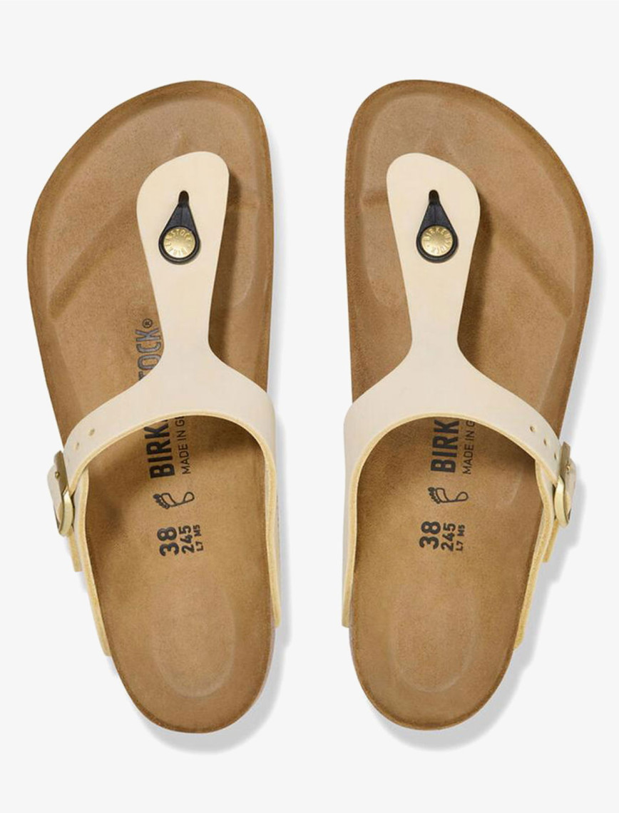 Birkenstock Gizeh Nu Kadın Krem Rengi Terlik Birkenstock Gizeh Nu Kadın Krem Rengi Terlik