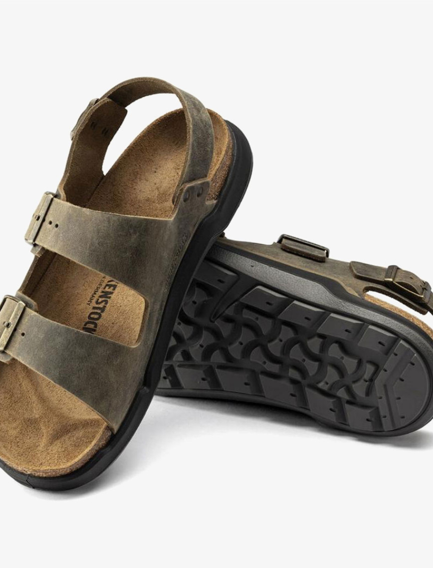Birkenstock Milano Artic Old Erkek Haki Terlik Birkenstock Milano Artic Old Erkek Haki Terlik