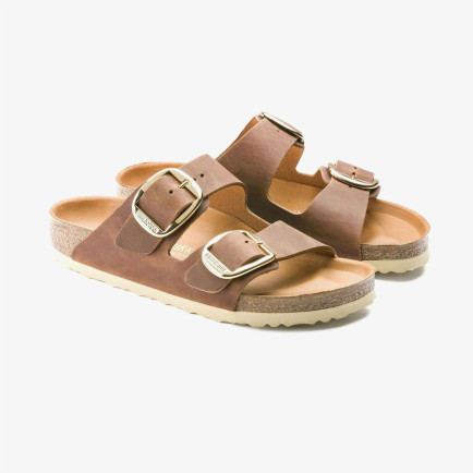 Birkenstock Arizona Big Buckle Leoi Kadın Kahverengi Terlik Birkenstock Arizona Big Buckle Leoi Kadın Kahverengi Terlik