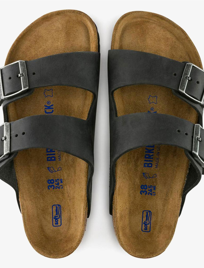 Birkenstock Arizona Sfb Leoi Unisex Siyah Terlik Birkenstock Arizona Sfb Leoi Unisex Siyah Terlik
