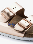 Birkenstock Arizona Sfb Nl Metallic Kadın Kahverengi Terlik Birkenstock Arizona Sfb Nl Metallic Kadın Kahverengi Terlik