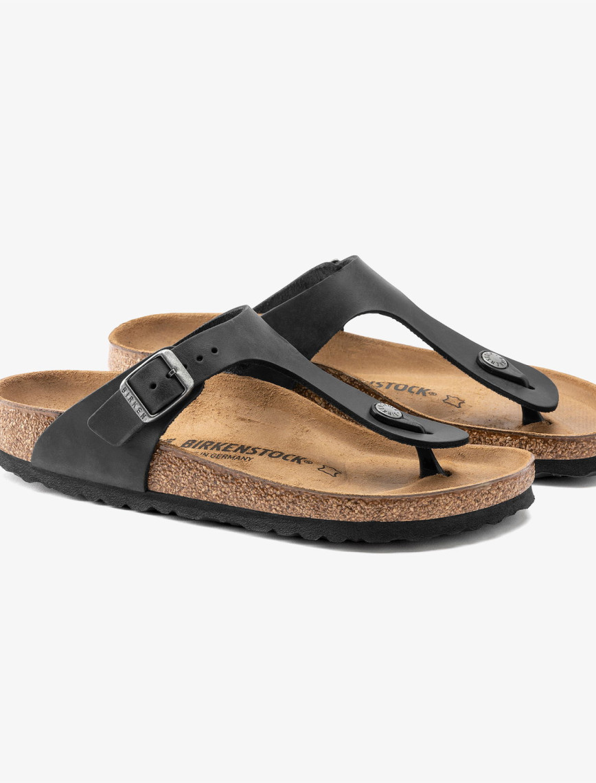Birkenstock Gizeh Leoi Kadın Siyah Terlik Birkenstock Gizeh Leoi Kadın Siyah Terlik