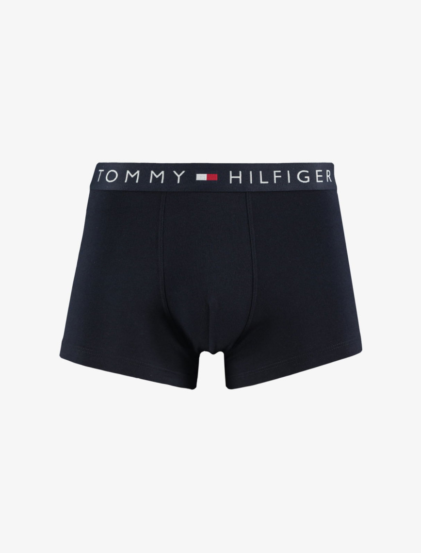 Tommy Hilfiger 3P Trunk Wb Erkek Mavi Boxer Tommy Hilfiger 3P Trunk Wb Erkek Mavi Boxer