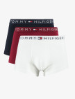 Tommy Hilfiger Trunk 3'lü Erkek Siyah Renkli Bantlı Boxer Tommy Hilfiger Trunk 3'lü Erkek Siyah Renkli Bantlı Boxer