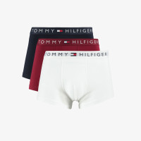 Tommy Hilfiger 3P Trunk Wb Erkek Mavi Boxer Tommy Hilfiger 3P Trunk Wb Erkek Mavi Boxer