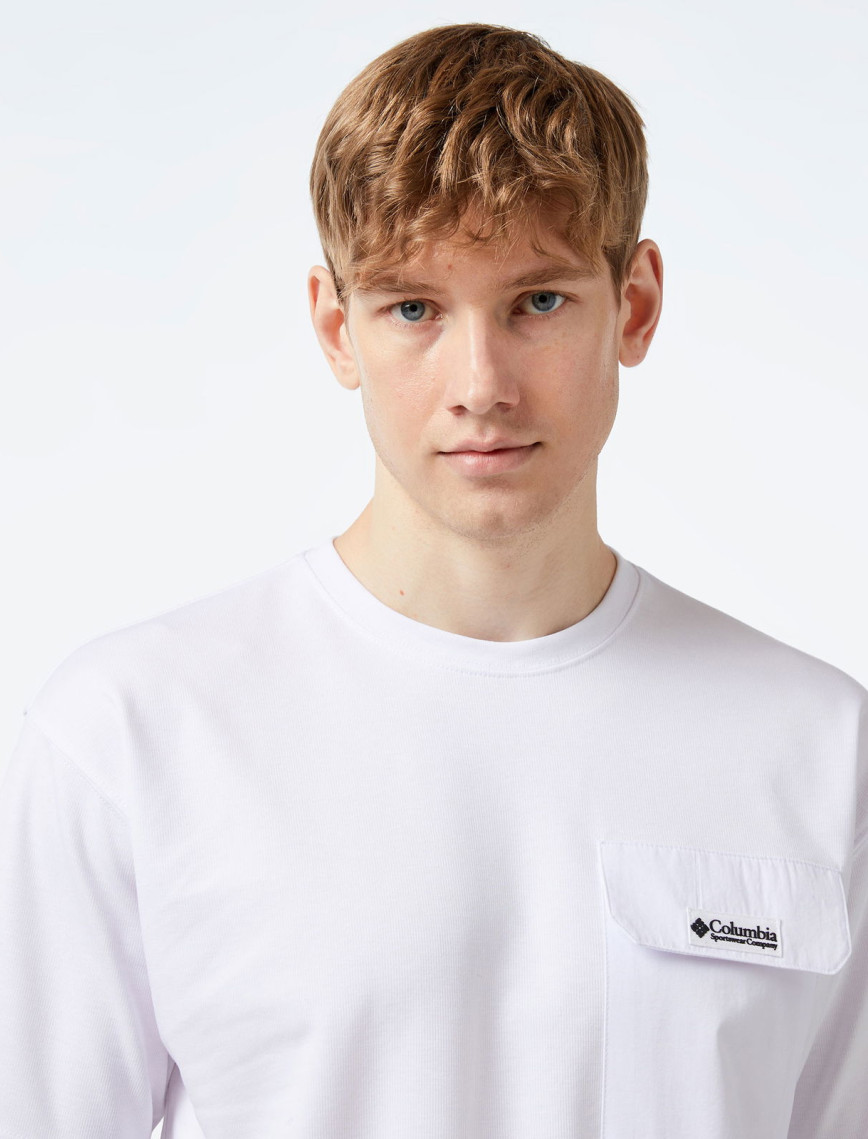 Columbia Heritage Erkek Beyaz T-Shirt Columbia Heritage Erkek Beyaz T-Shirt
